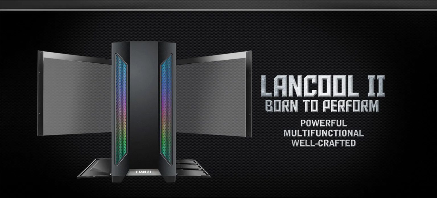 LANCOOL II - Tempered Glass ATX MidTower Gaming Case