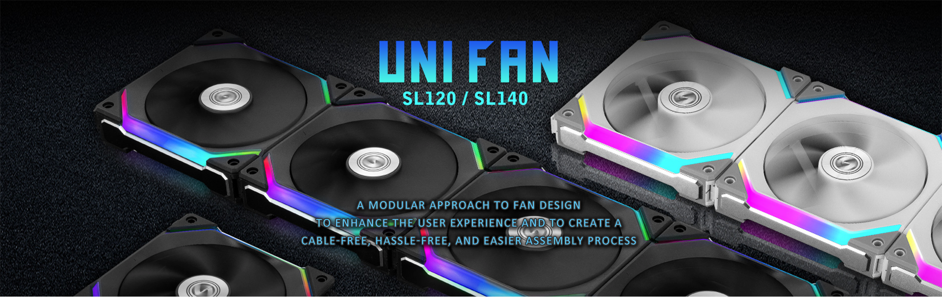 PC/タブレット PCパーツ UNI FAN SL120 / SL140 - Daisychainable Fan