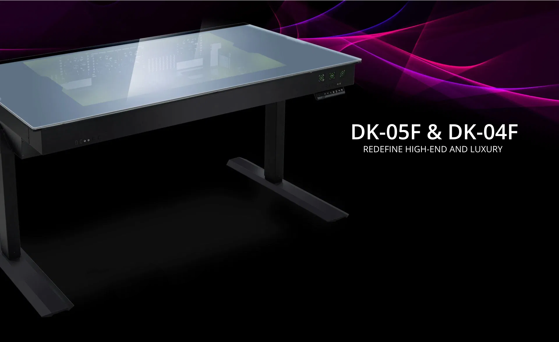 DK05F & DK04F - Electrical height adjustable table