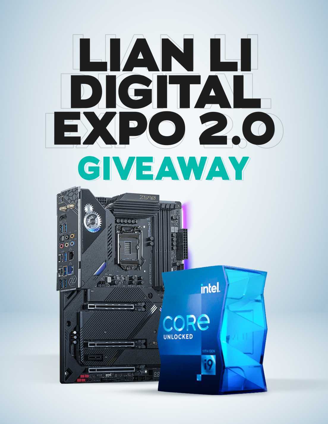 Lesen Sie mehr über den Artikel LIAN LI 2021 DIGITAL EXPO 2.0 Giveaway