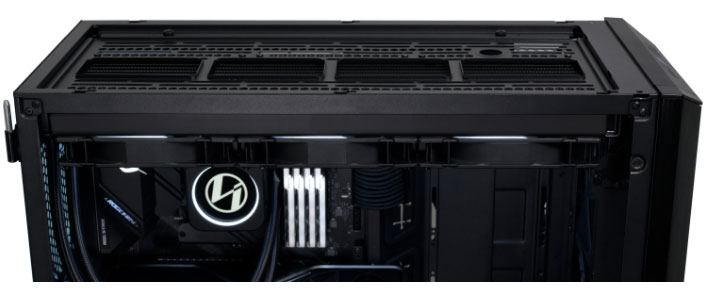 LIAN LI Lancool III Black Aluminum/SECC/Tempered Glass ATX Gaming Case with  4 × 140 PWM Fans (Non-RGB) - LANCOOL 3-X