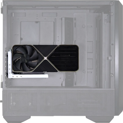 ユニバーサル 4 スロット垂直 GPU キット (第 4 世代ライザー付き 