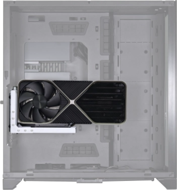 ユニバーサル 4 スロット垂直 GPU キット (第 4 世代ライザー付き