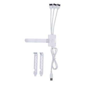USB 2.0 1-to-3 Hub (Type A Male Port)
